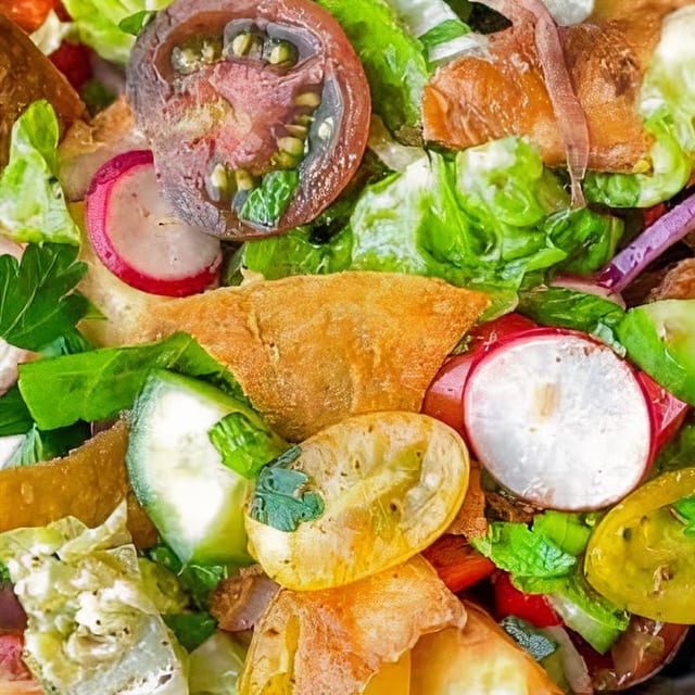Fattouch Salad.